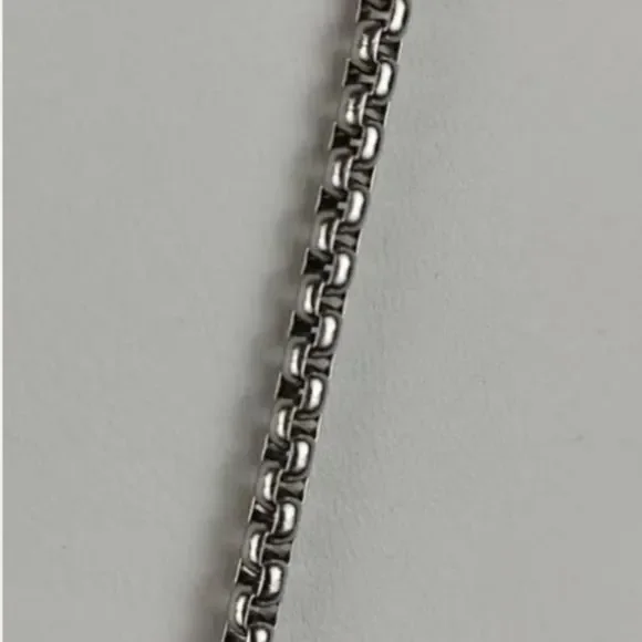 22 inch Necklace Pendant of Eagle in Flight with Banner Live to Ride Slogan - Picture 3 of 5